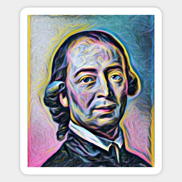 Johann Gottfried Herder Portrait | Johann Gottfried Herder Artwork 11 Magnet by JustLit